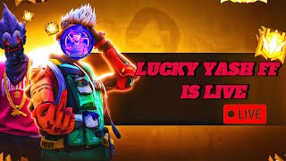 Lucky_Yash_FF is live! CS RANK PUSHING and team code give and play with me 😘😘😎😂 ꪜ