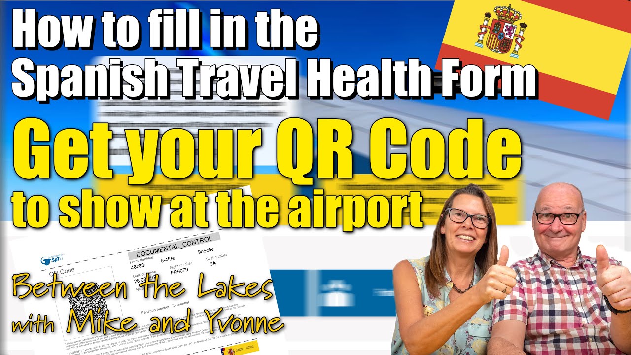 spain travel health form
