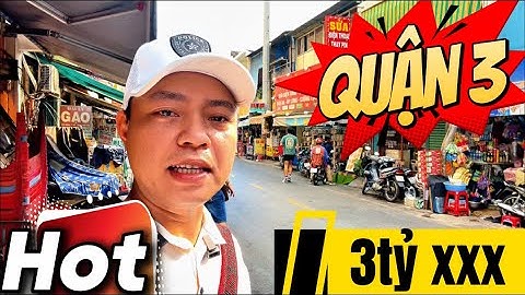 Quận 3 sỡ hữu nhà 5 tầng vài bước ra mặt tiền chỉ nhỉnh 3tỷ.
