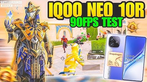 🔥iQOO Neo 10R 90fps BGMI Test: 60fps Stuck Problem Permanent Fix!!