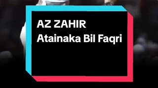 SHOLAWAT ATAINAKA BIL FAQRI AZ-ZAHIR