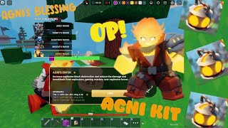 New AGNI KIT In BATTLEPASS, + AGNI BLESSING!!! SUPER OP (Roblox Bedwar)