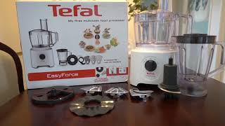 Unboxing TEFAL Multifunction Easyforce Food Processor DO2461 | ASMR Review