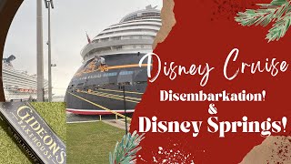 DEBARKING THE DISNEY CRUISE | COVID REQUIREMENTS? | BOARDWALK INN | We Got In To Gideon's Bakehouse!