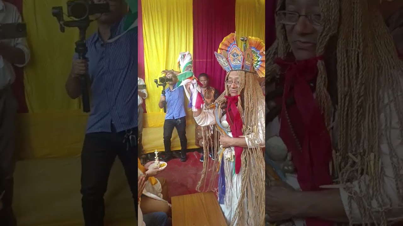 Sherpa Tribe , Parbing Pawao, at Sherpa Bhawan , South Sikkim