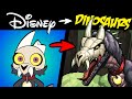 What if DISNEY Characters Were DINOSAURS?! (Stories & Speedpaint)