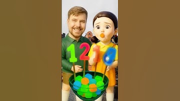 Squid Game AI Edible Candy Challenge ASMR #squidgame #ai #asmr