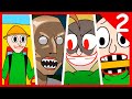 BALDI'S BASICS X GRANNY HORROR ANIMATION COMPILATION #2