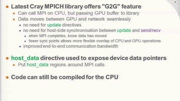 An introduction to OpenACC (Part 6); Alistair Hart (Cray)