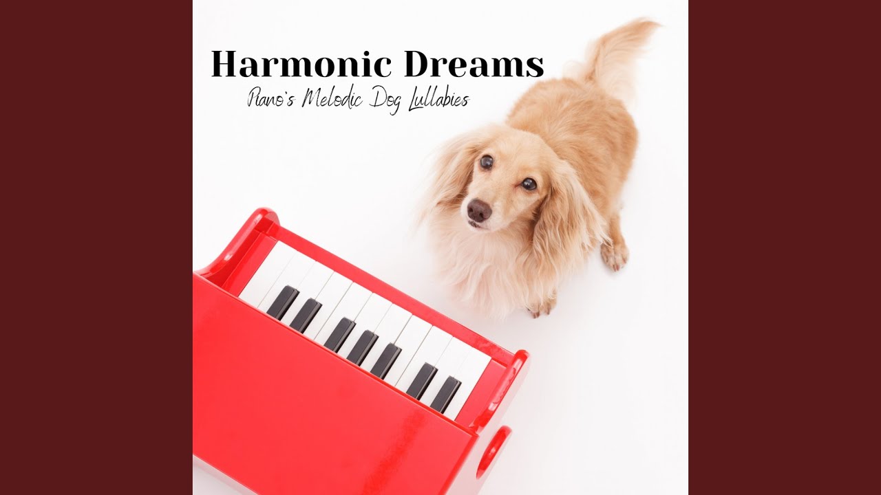 Gentle Dog Whispers: Harmonic Piano Comfort