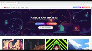 Using the Pixilart.com website (very basic intro to gradients, layers, and animation) HDMS
