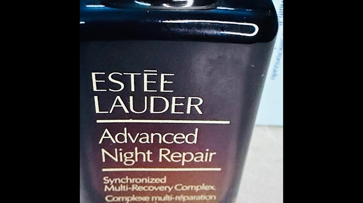 Review serum estee lauder night repair năm 2024