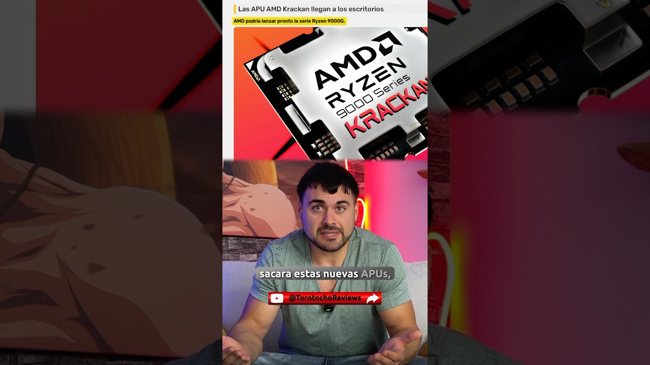 Asi seran las nuevas APU de AMD, Ryzen 9000G