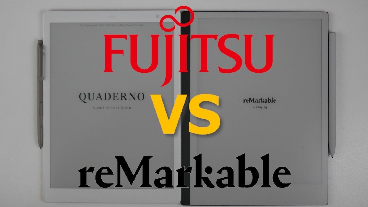 Fujitsu Quaderno A5 Gen 2 - 10.3 Inch Digital Paper Review - YouTube