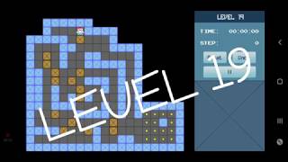 Classic Sokoban Level 19 | without UNDO | Solution 1 - 90