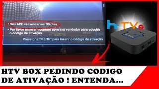 HTV PEDINDO CÓDIGO DE ATIVAÇÃO screenshot 4