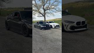 M4 duo🖤🤍 #bmw #bmwm4 #bmwm4competition #g80 #g82 #cars #cartok #fyp #explore #g82vader