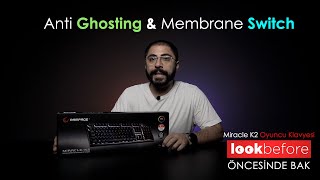 Fiyat Ve Performans Odaklı Rampage Miracle K2 Usb Rgb Aydınlatmalı Oyuncu Klavyesi