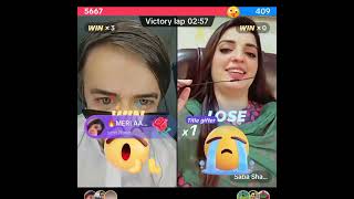 Waseem very funny tik tok live with saba