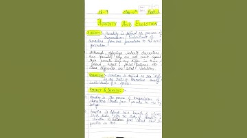 CBSE Class 10th Chapter 9 Heredity and Evolution part 1 #class10thscience #shorts #learningbiology