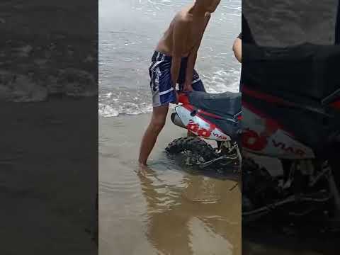 Motor trail tenggelam #shorts #shortsviral #shortsfeed #shortsvideo