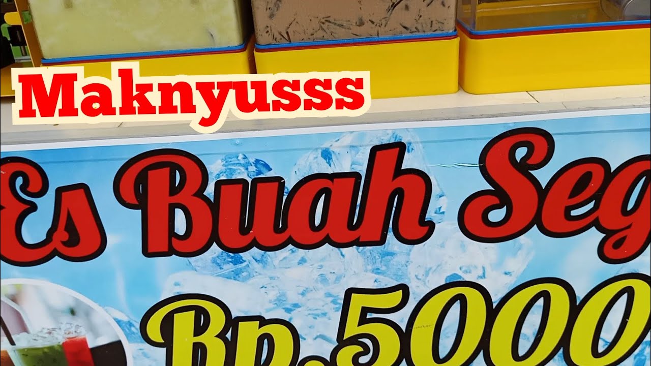 Es Buah Viral Murah Maknyus Seger - YouTube