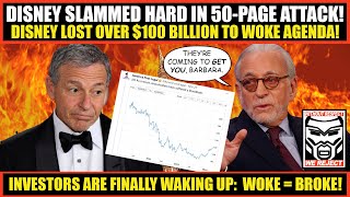 Disney BLASTED For Woke Agenda in SCATHING 50Page Attack | DEI Cost Investors Over $100 BILLION!