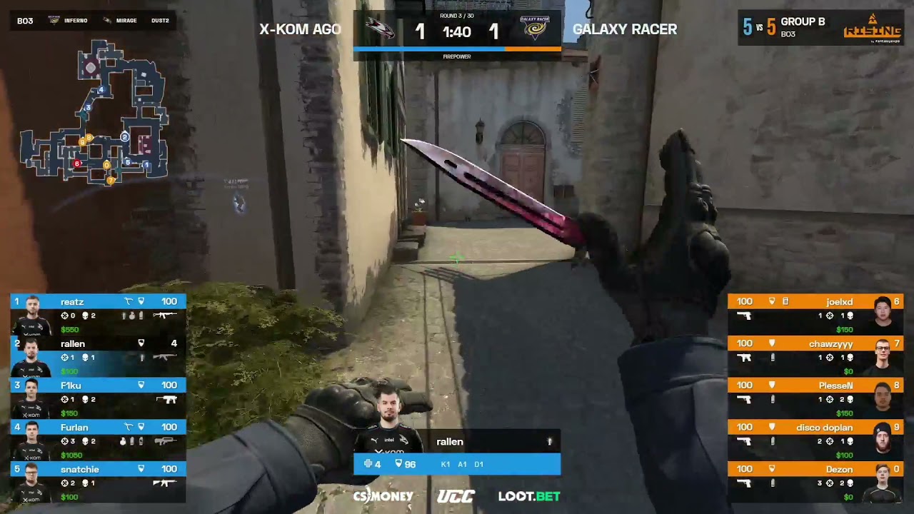 (RU) BLAST Rising 2021 | x-kom AGO vs Galaxy Racer | map 1 | by ZIR Game & Crypton