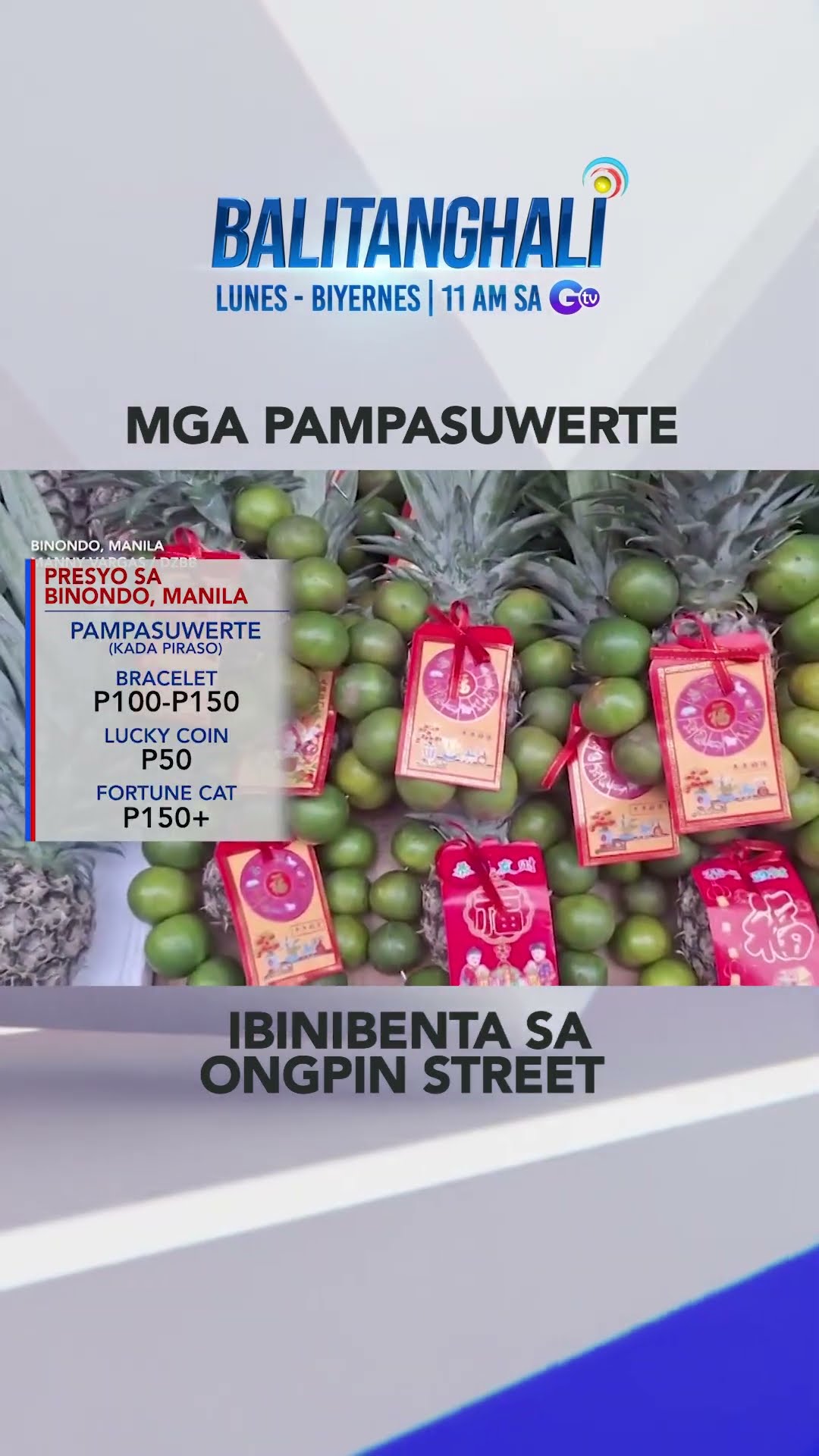 Iba't ibang pinaniniwalaang pampasuwerte sa Chinese New Year, mabibili sa ... #shorts | Balitanghali