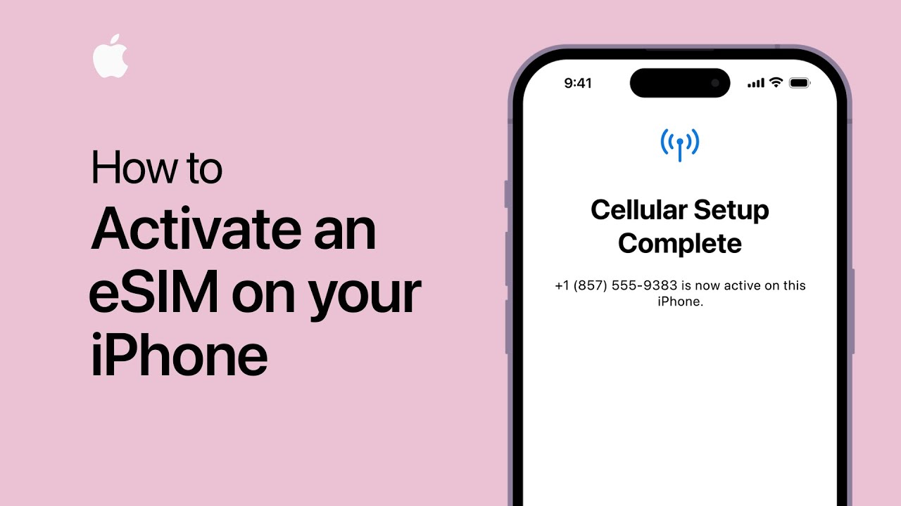 How do I activate cellular eSIM?