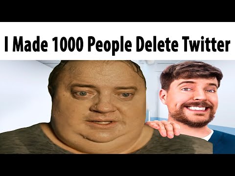 I Made 1000 People Delete Twitter