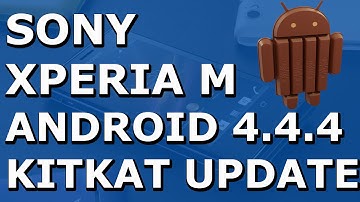 Update Sony Xperia M to android 4.4.4 kitkat