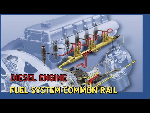 Cummins diesel engine fuel system common rail  testing and adjusting