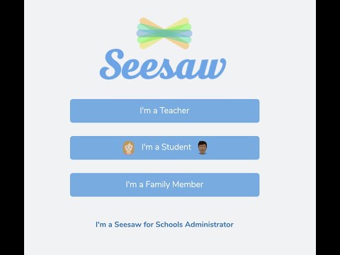 Seesaw Tutorial For Students