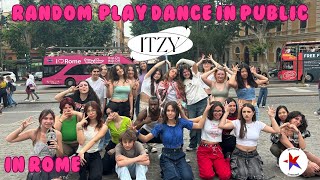 [KPOP IN PUBLIC] RANDOM PLAY DANCE ITZY in ROMA - 랜덤플레이댄스 ITZY in ITALY [MAY 2024 pt.1]