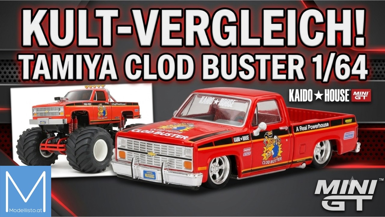 Kaido House X Tamiya Clod Buster: 1/64 Chevrolet Silverado KHMG