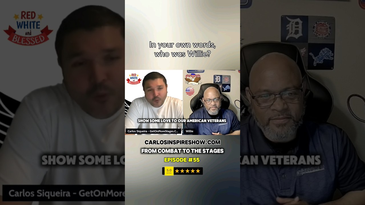 From Combat To The Stages: An American Veteran Success Story #success #motivation #podcast #fyp