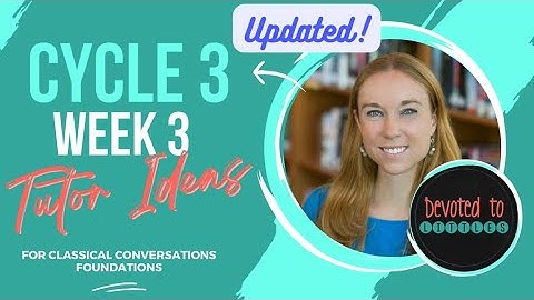 CC Cycle 3 Week 3 Tutor Ideas