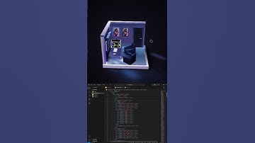 My Room in 3D beautifull 3d room in html css and js how to make 3D animated room in html css and js