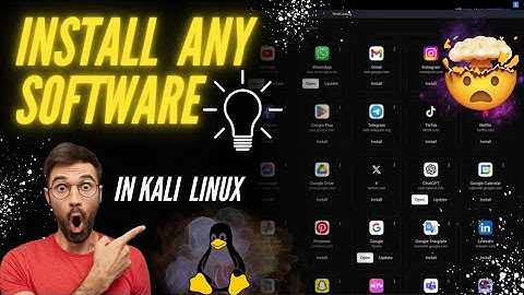 Install Any Application In Kali Linux || Kali Linux Main Koi Bhi Application kaise Install Kare