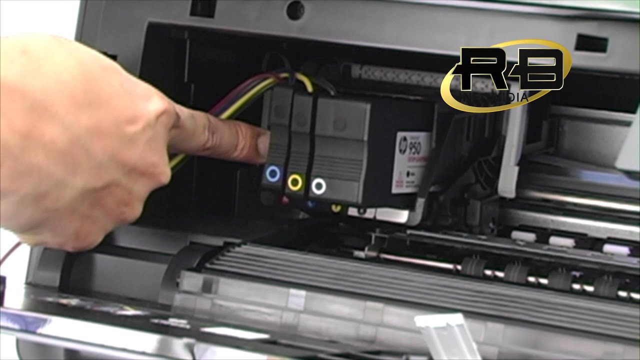 Bulk Ink Officejet HP Pro 8610 e 8620 - YouTube