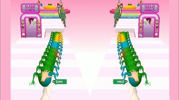 Wig maker max level iOS,Android mobile Gameplay walkthrough New Update ✅