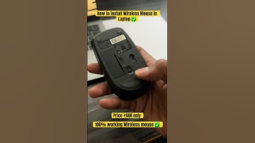 Dell wireless mouse setup | how to install wireless mouse ✅ | Link in Pin comment