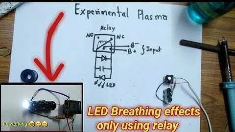 How to make blinking LED Flasher with Relay ||No IC No transistor ||LED flashing effects (नेपाली)