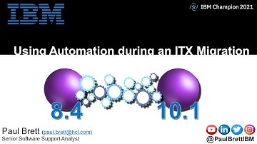 Using Automation during an ITX Migration