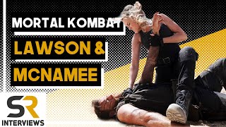 Jessica McNamee & Josh Lawson Interview: Mortal Kombat