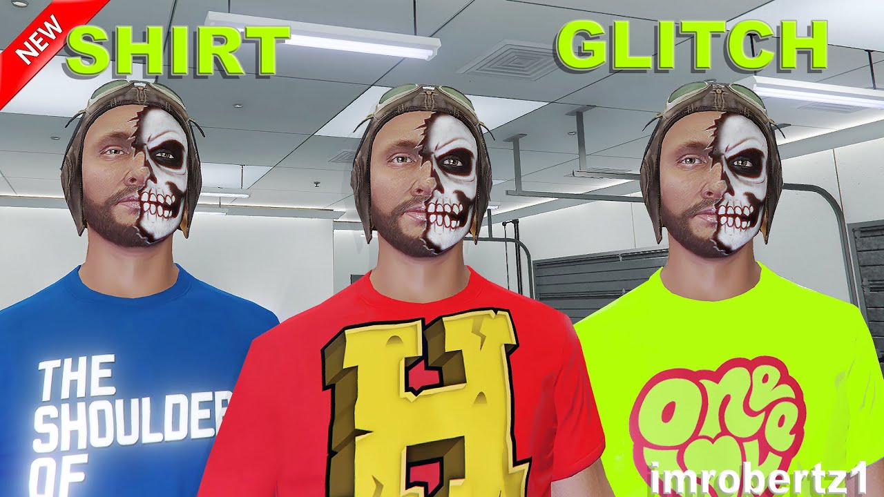 GTA 5 Online Best Shirt Logo Glitch! TShirt Logo Any Outfit! Cool