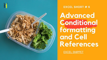 Advanced Conditional formatting and Cell References