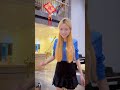 Angel plays with rabbit police officer playing with girl#Short #Officer Rabbit #angel