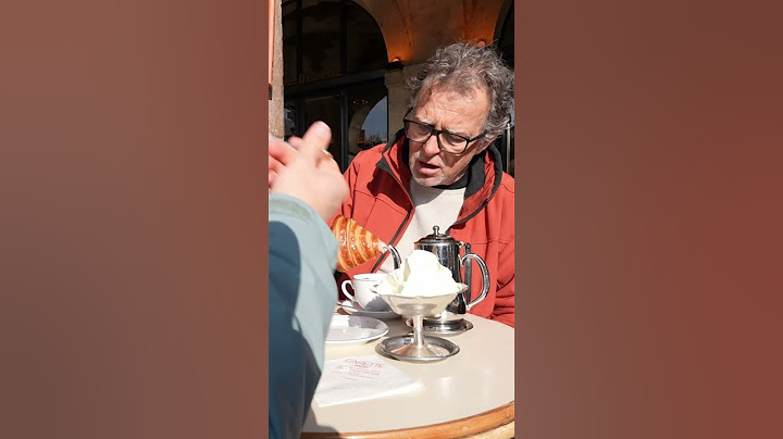 Ik at de beste Croissant ter Wereld